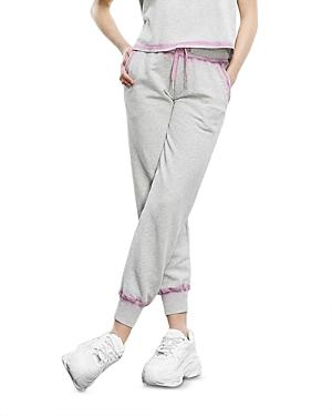 The Kooples Cotton Painted Edge Jogger Pants