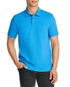 Z Zegna Garment Dyed Pique Regular Fit Polo Shirt