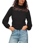 Whistles Lace Insert Top