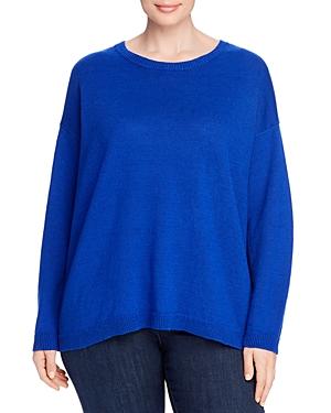 Eileen Fisher Plus Crewneck Boxy Sweater