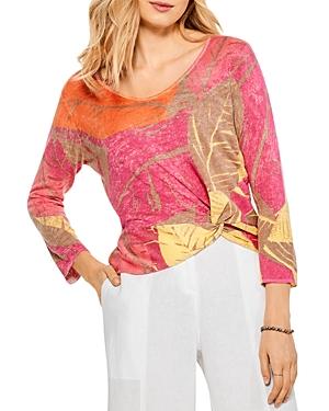 Nic+zoe Full Bloom Twist Sweater