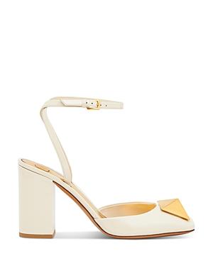Valentino Garavani Women's Maxi Stud High Block Heel Sandals