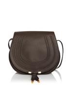 Chloe Marcie Medium Leather Saddle Bag