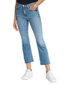 Rag & Bone Hana Cropped Flared Jeans In Levee