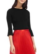 Whistles Knit Bell-sleeve Top