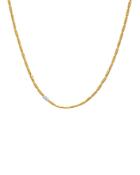 Gurhan 24k/22k Yellow Gold & 18k White Gold Diamond Pave Vertigo Statement Necklace, 16-18