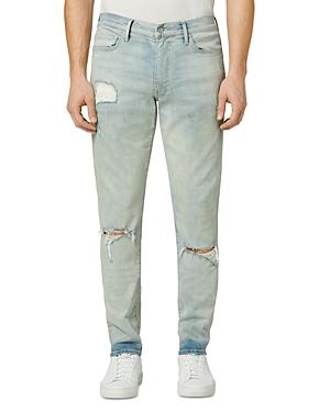 Joe's Jeans The Dean Distressed Slim Jeans In Burch