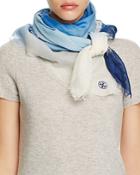 Tory Burch Ombre Oversized Square Scarf