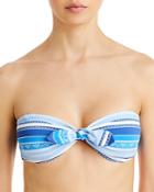 Lemlem Eshal Tie Front Bandeau Bikini Top