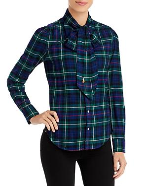 Lauren Ralph Lauren Straight Fit Plaid Shirt