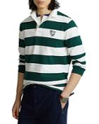 Polo Ralph Lauren Cotton Jersey Stripe Classic Fit Rugby Shirt