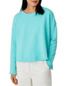 Eileen Fisher Rolled Hem Box Top