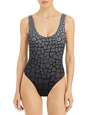Onia Rachel Printed One Piece Swimsuit