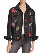 Sunset & Spring Patched Denim Jacket - 100% Bloomingdale's Exclusive