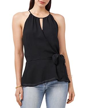Vince Camuto Faux Wrap Halter Top
