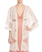 En Creme Lace Kimono Jacket - 100% Exclusive