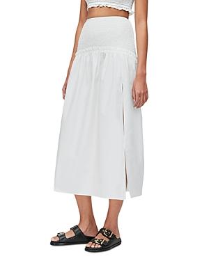 Allsaints Alex Smocked Maxi Skirt