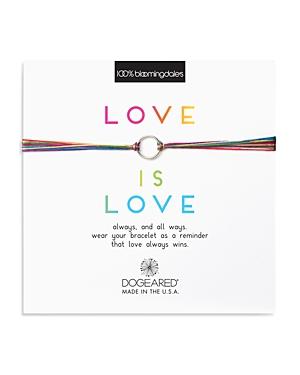 Dogeared Love Is Love Rainbow Bracelet - 100% Exclusive