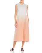 Atm Anthony Thomas Melillo Cotton Ombre Maxi Dress