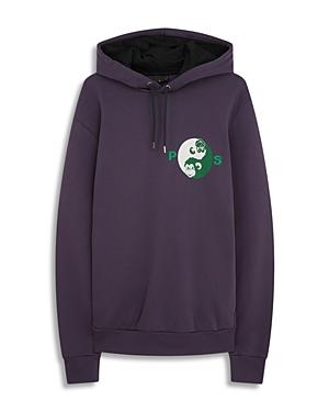 Ps Paul Smith Yinyang Monkey Organic Cotton Printed Hoodie