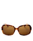 Kate Spade New York Annora Polarized Rectangle Sunglasses, 54mm