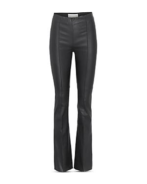 Remain Stretch Leather Bootcut Pants