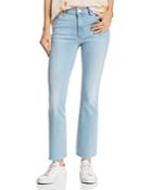 Paige Colette Crop Flare Jeans In Elio