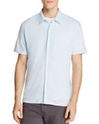 Theory Linen Knit Slim Fit Button-down Shirt - 100% Exclusive