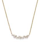 Diamond Scatter Necklace In 14k Yellow Gold, .50 Ct. T.w.