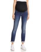 Nydj Annabelle Cropped Skinny Maternity Jeans