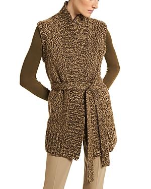 Michael Kors Hand Knit Cashmere Belted Vest