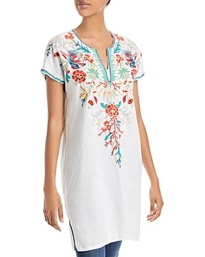 Johnny Was Ariel Linen Tunic