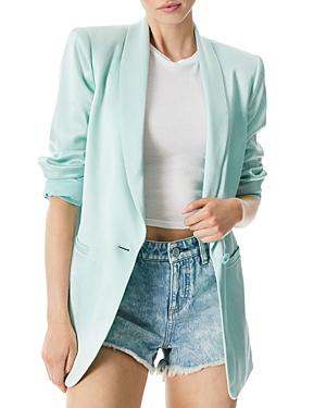 Alice And Olivia Yuriko Shawl Collar Blazer
