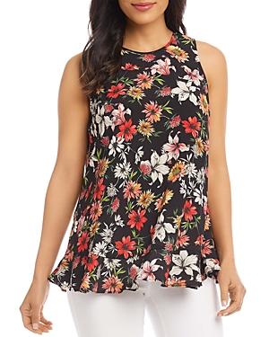 Karen Kane Ruffle Hem Tank