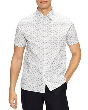 Ted Baker Paper Plane Print Shirt