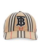 Burberry Striped Baseball Hat