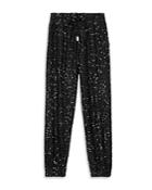 The Kooples Embroidered Sequin Sweatpants