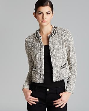 Rebecca Taylor Jacket - Embellished Tweed