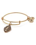 Alex And Ani Mother Mary Iii Expandable Wire Bangle