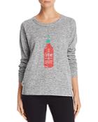 Theo & Spence Sriracha Graphic Raglan Sweatshirt