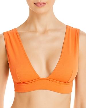Alexandra Miro Ally Plunge Neckline Bikini Top