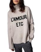 Zadig & Voltaire Alma L'amour Etc Turtleneck Sweater