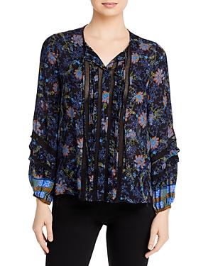 Kobi Halperin Brynn Lace Inset Top