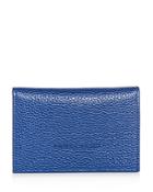 Longchamp Veau Foulonne Leather Bi-fold Card Case