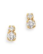 Zoe Chicco 14k Yellow Gold Prong Diamonds Diamond Stud Earrings