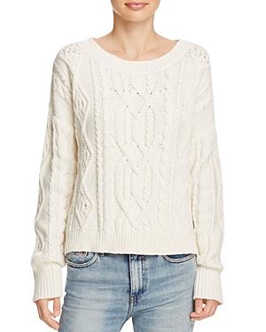 360 Sweater Spencer Chunky Cable Knit Sweater
