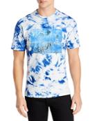 C.p. Company Tie Dye Next Landscape Logo Tee