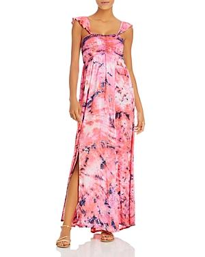 Tiare Hawaii Hollie Tie Dye Cover Up Maxi Dress