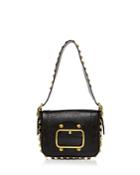 Tory Burch Sawyer Studded Small Leather Shoulder Bag