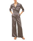 Gerard Darel Maggy Geo Print Wide-leg Jumpsuit